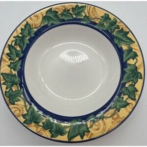 Victoria & Beale 9034 Soup Bowl Ivy Leaf Design Vintage Porcelain
